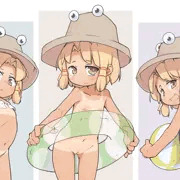 日焼けした諏訪子さま
