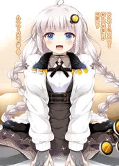 新しい衣装を見せに来たあかりちゃん
