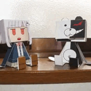 グラフィグロンパ！　千秋vsモノクマ