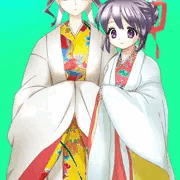 琉球の装束っぽい子たち