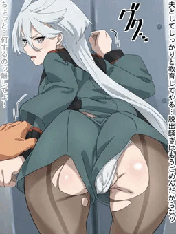 夫の教育に耐えるミオリネ2