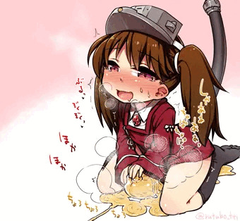 龍驤ちゃん限界我慢後放尿❤+既刊DL販売告知