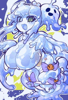 2022-04-19【pixivリクエスト14/スライム娘】