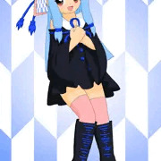 くろいあおい
