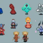 ゲームに登場する子たち