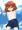 男水着チャレンジ雷ちゃん