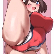 競泳水着I字バランス