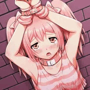 【オリジナル】拘束された女の子