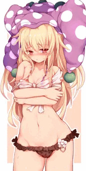 かわいい水着姿のクラウンピース