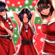 ３人娘　サンタコス