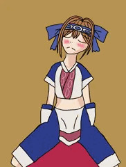 寝落ちを侵されて服をびりびりにされたリムルル