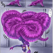 【漫画二枚】ラミアの筋トレ＋テーブルトーク
