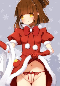 キミへのプレゼントは袋の中じゃなくてこっちのナカだよ…❤