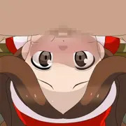 真正面イラマアングルの高木サンタ