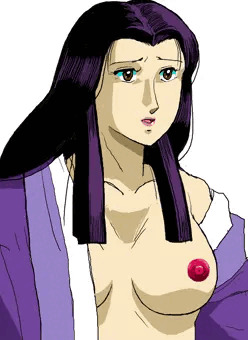 伊予の局　乳首露出