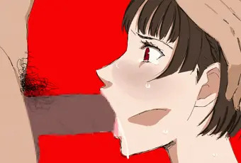 新島真顔射