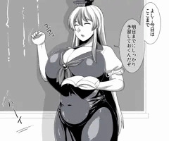 指導者然としてるけど性欲は強めな慧音先生