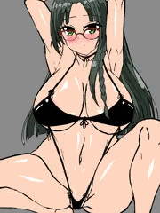 九條楓さんにエッチな格好をさせた