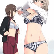 着替え中の黒森峰