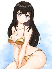 凛音ちゃん金ビキニ！