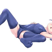 ししこまちゃんの片方（どっちだ？）の寝そべり