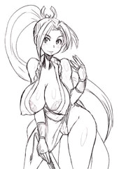 不知火舞のおっぱいがヌルヌル動きます。（KOFXIIIレビュー