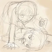 キルミーベイベー百合落書き。