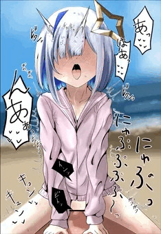 超開放的な場所で自ら腰を下ろし挿入してしまうknts