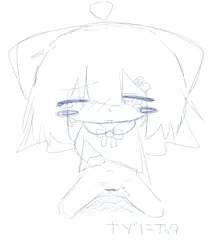 謎落書き