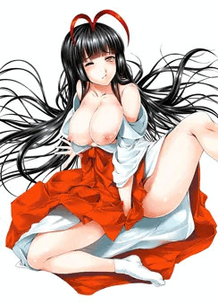 巫女ちゃんオナニー