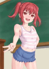 メスガキ教室露出